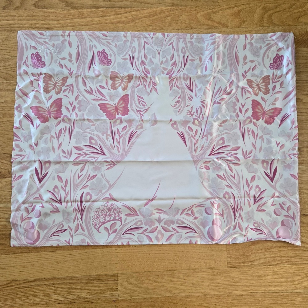 Blissy x Wicked Silk Pillowcase Glinda find your Courage Mulberry Silk Standard